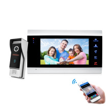 Monitor LCD AHD de 7 &quot;de última geração ding dong sistema de intercomunicação de vídeo 4 fios